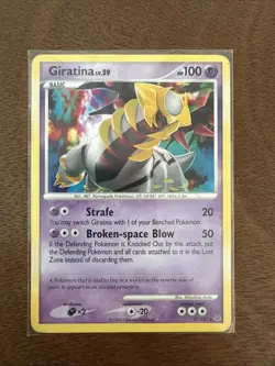 Pokemon TCG Giratina Platinum Regular Rare Card 27/127 - Image 1
