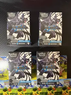 4X Pokemon TCG Scarlet & Violet Black Bolt Booster Bundle Box English - Image 1