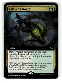 MTG: Assassin's Trophy (Extended Art) | Murders at Karlov Manor 412 NM - Image 1