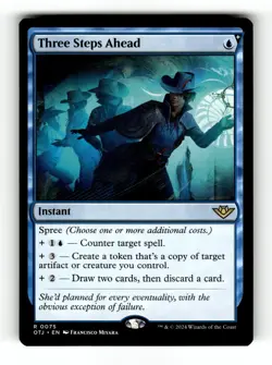 MTG: Three Steps Ahead | Outlaws of Thunder Junction 75 NM - Image 1