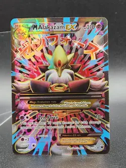Mega Alakazam EX 118/124 Pokemon Fates Collide EX Box Fresh - Image 1