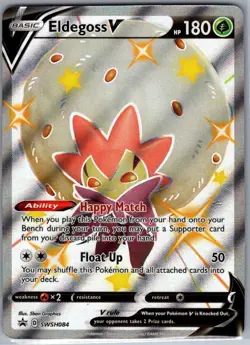 Eldegoss V SWSH084 SWSH: Sword & Shield Promo Cards - Pokemon Card - NM - Image 1