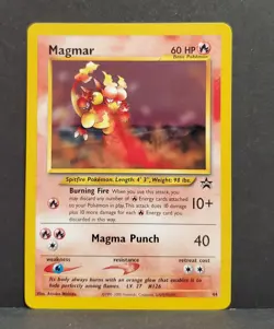Pokemon MAGMAR #44 Black Star Promo - Image 1