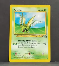 Pokemon SCYTHER # 45 Black Star Promo - Image 1
