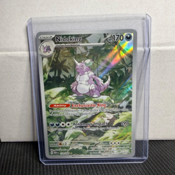 Nidoking Full Art 174/165 Pokemon TCG Scarlet and Violet 151! NM Condition! - Image 4