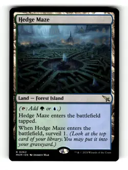 MTG: Hedge Maze | Murders at Karlov Manor 262 NM - Image 1