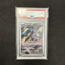 2023 POKEMON SVP EN-SV BLACK STAR PROMO 151 ULTRA-PREM COLL #052 MEWTWO PSA 9 - Image 1