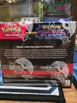 Pokemon TCG: Mega Evolution Phantasmal Flames Booster Box FACTORY SEALED MINT - Image 3