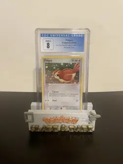 CGC Graded 8 Pidgey Pokemon 2004 EX Fire Red & Leaf Green Reverse Holo 73/112 - Image 1