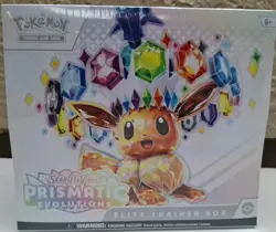 Pokemon TCG Scarlet & Violet Prismatic Evolutions Elite Trainer Box New Sealed - Image 1