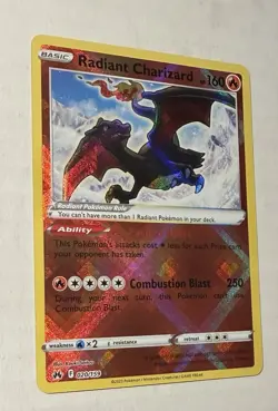 Pokemon Crown Zenith - Radiant Charizard NM 020/159 - Image 5