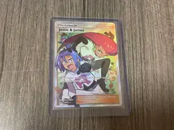 Jessie and James 68/68 Pokemon TCG - Hidden Fates - Image 1