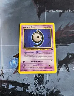 Unown [D] 47/75 Neo Discovery Regular Unlimited- Pokemon Vintage - Image 1