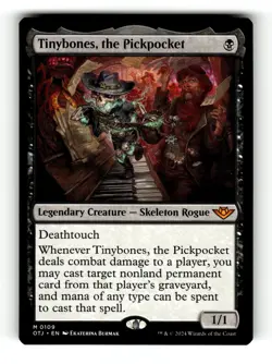 MTG: Tinybones, the Pickpocket | Outlaws of Thunder Junction 109 NM - Image 1