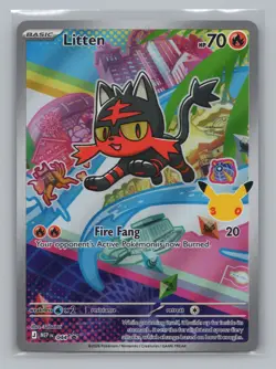 Litten - 044 ME: Mega Evolution Promo NM Pokemon TCG Promo - Image 1
