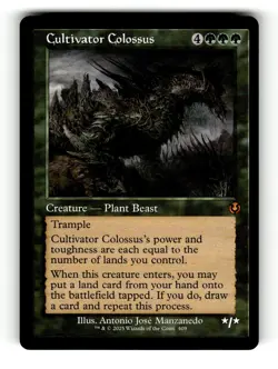 MTG: Cultivator Colossus (Retro Frame) | Innistrad Remastered 409 NM - Image 1