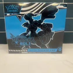 Pokemon TCG Black Bolt Elite Trainer Box ETB New Sealed - Image 1