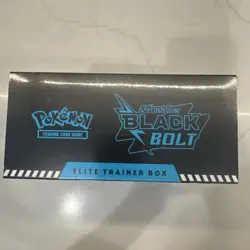 Pokemon TCG Black Bolt Elite Trainer Box ETB New Sealed - Image 5