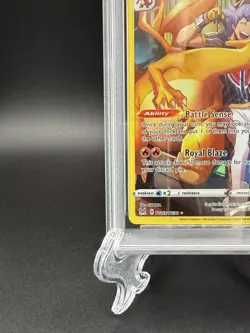 Pokemon Charizard TG03 Full Art Lost Origin Trainer Gallery PSA 8 - Image 5