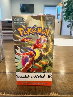 Pokemon Scarlet & Violet Scarlet EX Booster Box sv1S Korean Version - Image 1