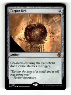 MTG: Torpor Orb | Outlaws of Thunder Junction: The Big Score 27 NM - Image 1