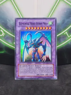 Yugioh Elemental Hero Storm Neos PTDN-EN043 Super Rare NM - Image 1