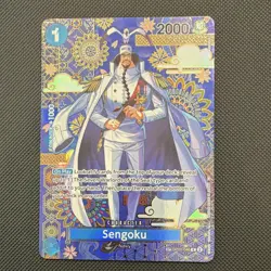 Bandai One Piece CCG Sengoku OP07-046 SP Special Foil Alt Art 2000 Cost 1 - Image 1