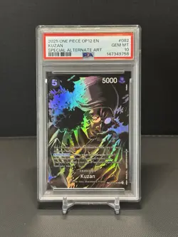 One Piece TCG OP12 Kuzan SP OP10-082 Legacy of the Master PSA 10 - Image 1