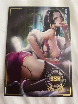 Super Sister Goddess Story Waifu SSR-004 Boa Hancock One Piece Anime Sexy Babe - Image 1