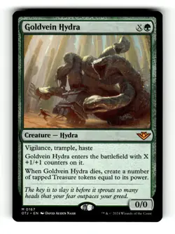 MTG: Goldvein Hydra | Outlaws of Thunder Junction 167 NM - Image 1