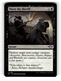 MTG: Shoot the Sheriff | Outlaws of Thunder Junction 106 NM - Image 1