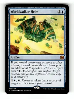 MTG: Worldwalker Helm | Outlaws of Thunder Junction: The Big Score 7 NM - Image 1