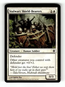 MTG: Stalwart Shield-Bearers | Rise of the Eldrazi 46 LP - Image 1