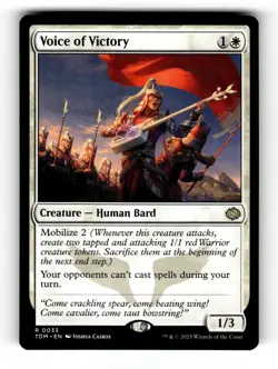 MTG: Voice of Victory | Tarkir: Dragonstorm 33 NM - Image 1