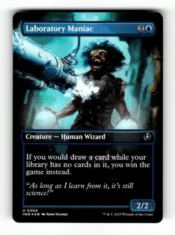 MTG: Laboratory Maniac (Borderless) | Innistrad Remastered 304 NM FOIL - Image 1