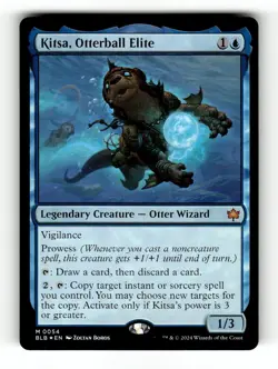 MTG: Kitsa, Otterball Elite | Bloomburrow 54 NM FOIL - Image 1