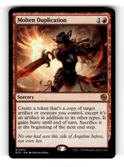 MTG: Molten Duplication | Outlaws of Thunder Junction: The Big Score 14 NM - Image 1