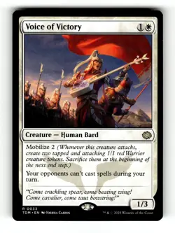MTG: Voice of Victory | Tarkir: Dragonstorm 33 NM - Image 1