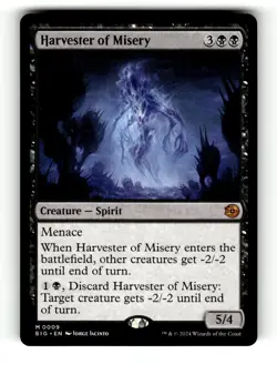 MTG: Harvester of Misery | Outlaws of Thunder Junction: The Big Score 9 NM - Image 1