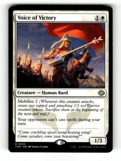 MTG: Voice of Victory | Tarkir: Dragonstorm 33 NM - Image 1