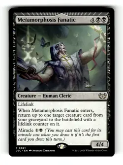 MTG: Metamorphosis Fanatic | Commander: Duskmourn: House of Horror 21 NM - Image 1