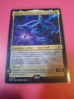 MTG Edge of Eternities R Infinite Guideline Station #0219 - Image 2