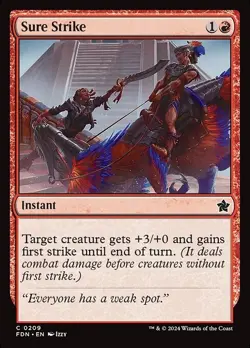 Sure Strike x4 4x Foundations NM MTG - Image 1