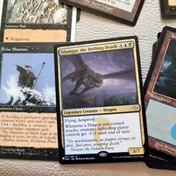 Magic Whole COMMANDER Deck MTG - 3/7 Hexproof Dragon Dimir DISCARD themed Fun - Image 1