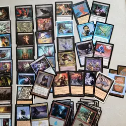 Magic Whole COMMANDER Deck MTG - 3/7 Hexproof Dragon Dimir DISCARD themed Fun - Image 2