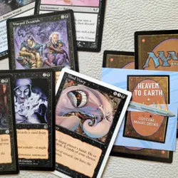 Magic Whole COMMANDER Deck MTG - 3/7 Hexproof Dragon Dimir DISCARD themed Fun - Image 4