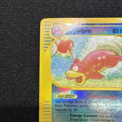 Pokemon TCG Slowbro 33/147 Holo Reverse Set Aquapolis Pokemon TCG 2002 - Image 3