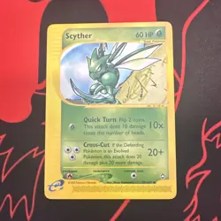 Pokemon Scyther 57/147 Aquapolis Uncommon 2002 - Image 1