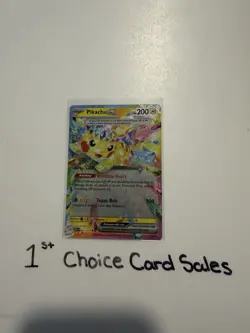 Pikachu ex 057/217 ME: Ascended Heroes Double Rare Holofoil NM Pokemon - Image 1