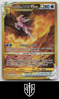 Pokemon - Origin Forme Palkia VSTAR GG67/GG70 Crown Zenith - NM - Image 1
